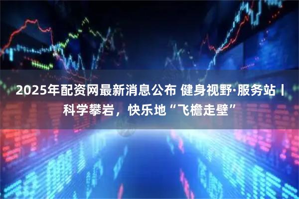 2025年配资网最新消息公布 健身视野·服务站丨科学攀岩，快乐地“飞檐走壁”